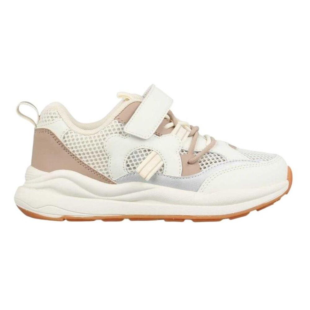 Fabric Childrens/Kids Runners Sneakers / Cream